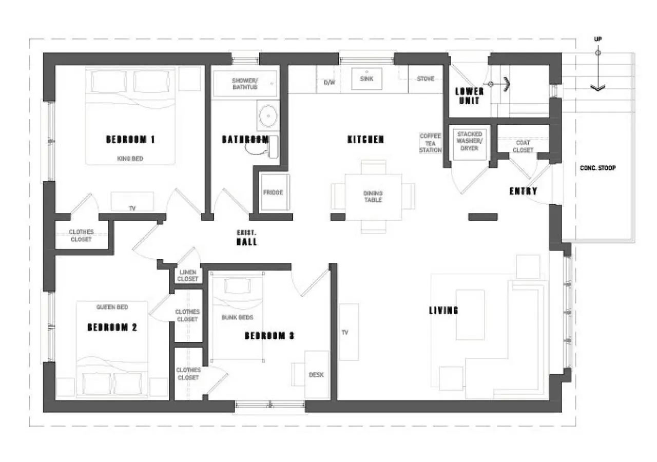 Apartment Hamilton Mountain Duplex On Winchester Blvd